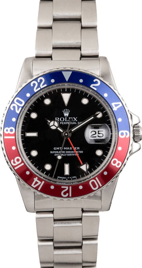 Buy Vintage Rolex Gmt Master 16750 Bobs Watches Sku 124569