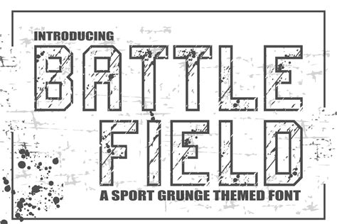 Battlefield Font By Ktwop Creative Fabrica