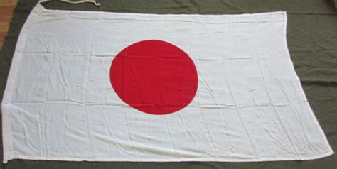 Wwii Japanese Japan Ija Navy Meat Ball Flag Size 3x2 Ebay