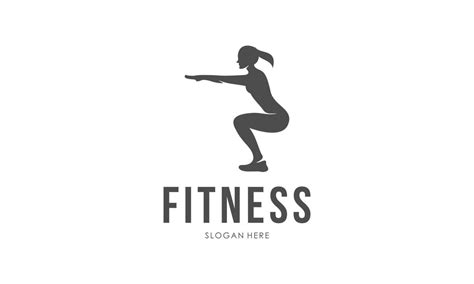 Workout Logo Fitness Aerobic And Workout Exercise In Gym 13529471