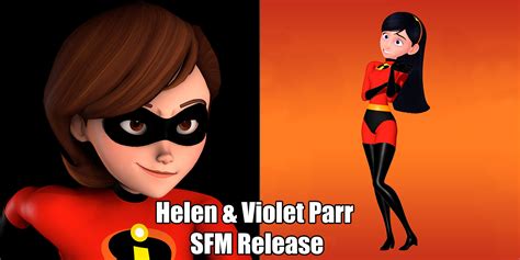 Sfm Helen And Violet Parr Download By Jawsfm On Deviantart