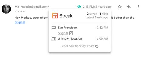 Track Link Clicks In Gmail Streak