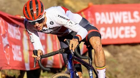 Cyclisme Cyclo Cross Cdm Thibau Nys Remporte La Course Espoirs à