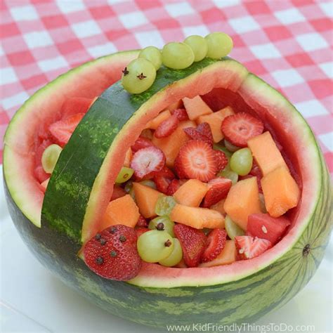 Watermelon Fruit Bowl Kid Friendly Things To Do