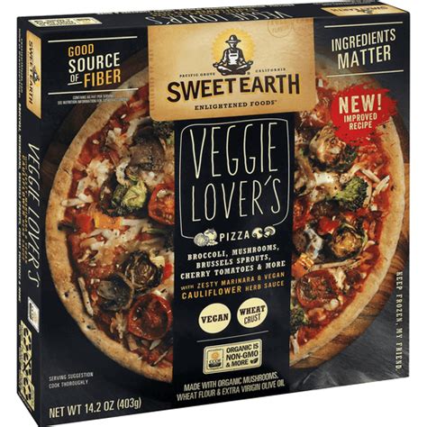 You can make this vegan mac and cheese with veggies any night of the week; Sweet Earth Pizza, Veggie Lovers | Shop | Elmer's County ...