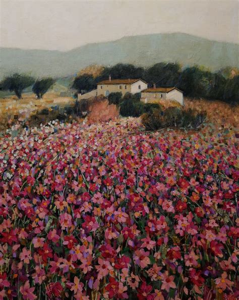 Hazel Barker Flowery Meadow Menorca Spanish Art No Naked Walls My XXX