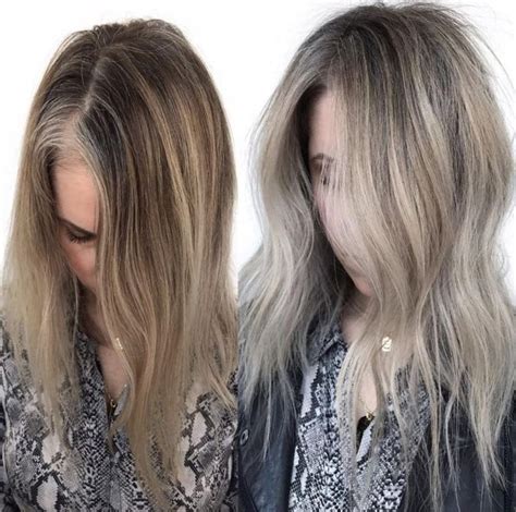 5 Ideas For Blending Gray Hair With Highlights And Lowlights Blending