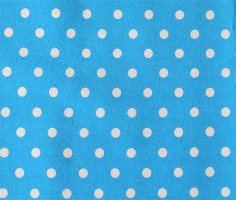 Blue Polka Dot Fabric Large Polka Dot Fabric Quilting Fabric