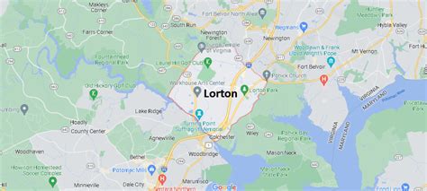 Where Is Lorton Virginia What County Is Lorton In Where Is Map