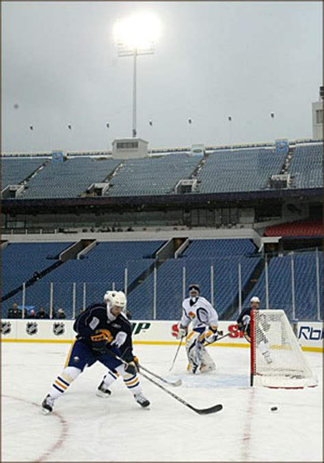 Teams Practice On Winter Classic Rink Sports Illustrated