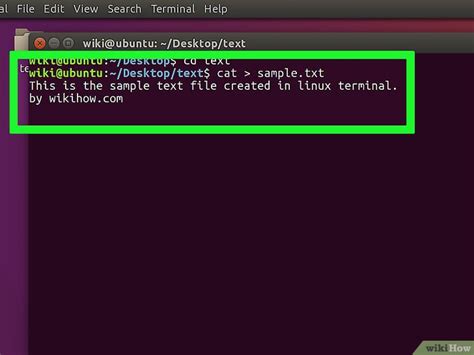 Como Criar E Editar Um Arquivo De Texto No Linux Usando O Terminal