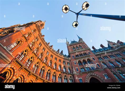England London Kings Cross St Pancras Renaissance Hotel Stock Photo