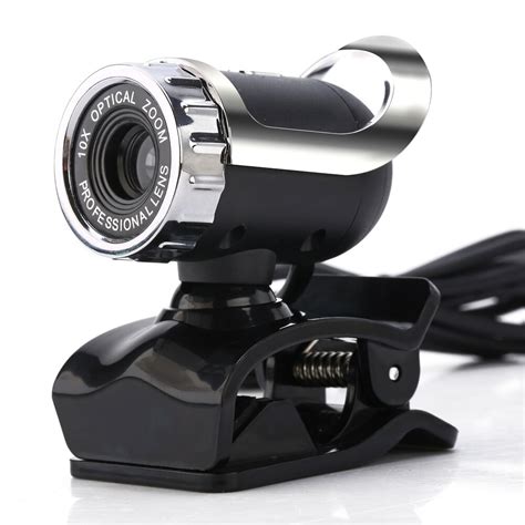 HD 12 Megapixels USB2 0 Webcam Camera With MIC Clip On For Computer PC