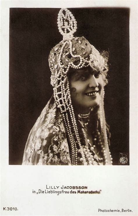 Lilly Jacobsson In Maharadjahens Yndlingshustru 1917 A Photo On