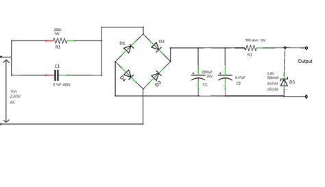 Ac To Dc Converter Circuit Diagram With Transformer Wiring Diagram