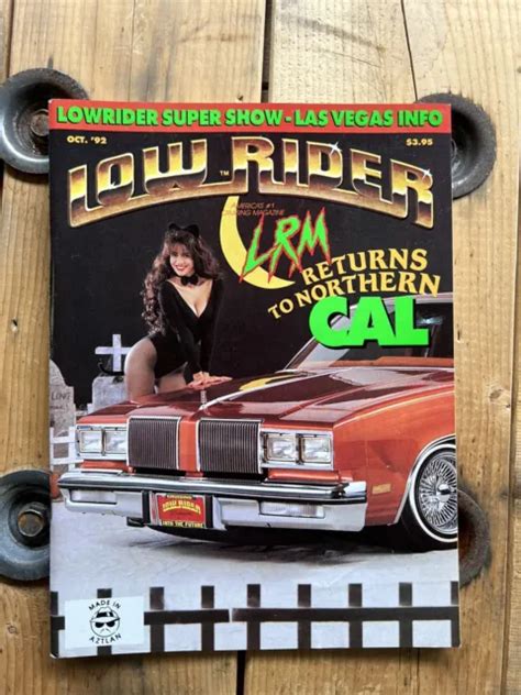 Lowrider Magazine October 1992 Gbody Cruising Mini Truck Daytons Vegas