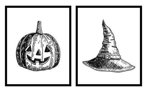 Vintage Halloween Graphics 15 Free Pdf Printables Printablee