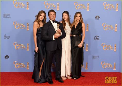 Sylvester Stallones Daughters Selected As Miss Golden Globe 2017