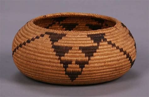 Native American Indian Basket Mono Lake Paiute C1920s California