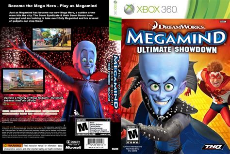 Megamind Xbox360 Ultimate Showdown V2 Xbox 360 Game Covers Megamind