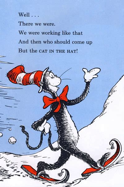 Seuss's the cat in the hat, records. Cat In The Hat Story Quotes. QuotesGram