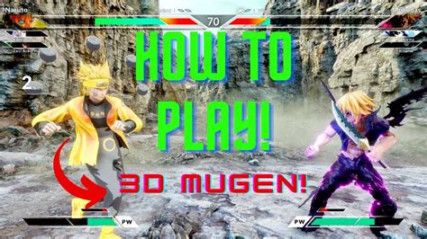 3d Mugen Infinite Versus Official Tutorial Easy Mugen Youtube