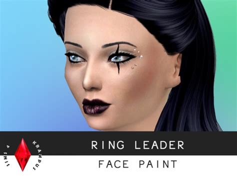 The Sims Resource Ring Leader Face Paint By Sims4 Krampus Sims 4