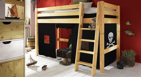 Sie lassen sich optimal den bedürfnissen des kindes oder jungen erwachsenen. Piratenbett als Midi Hochbett Pirat günstig kaufen | BETTEN.de