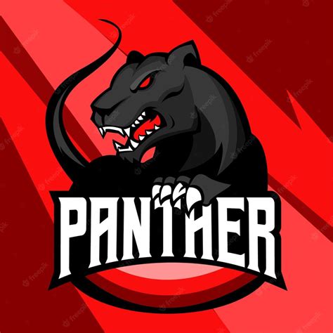Premium Vector Panther Mascot Esport Logo Vector