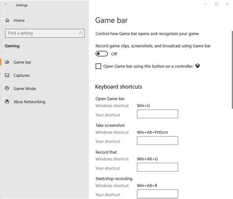 Cómo Activar Y Configurar La Barra De Juegos De Windows 10 Tecnotraffic