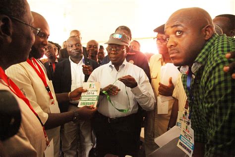 Oshiomhole At Apc Edo Governorship Primary Election Politics Nigeria