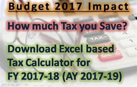 Maybe you would like to learn more about one of these? Income Tax Calculator for FY 2017-18 AY 2018-19 - Excel ...