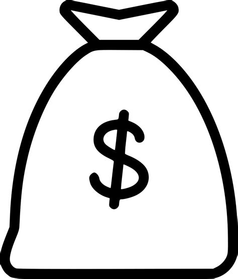 Money Bag Drawing | Free download on ClipArtMag