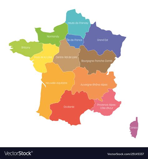Pin on maps in news. France Regions Map | New Regions Of France dedans Nouvelle Region France - GreatestColoringBook.com