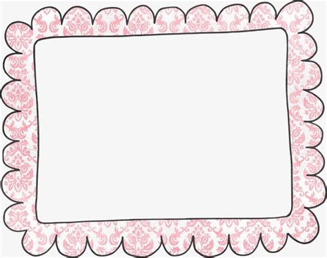 Hand Painted Border Title Box Frame Painted Png Transparent Clipart