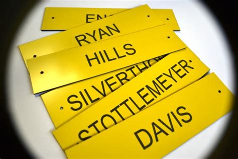 Engraved Name Plates Be Somebody Laser Engraving Pros