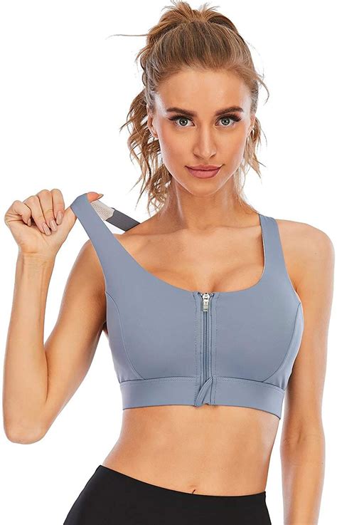 Best Zip Front Sports Bras Workout Bras With Zippers