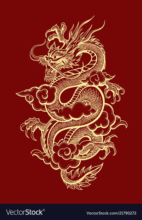Chinese Culture Dragon Drawings