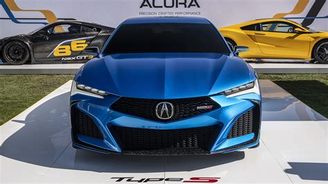 Acura Type S Concept Looks Even Better In The Monterey Sun Autoblog