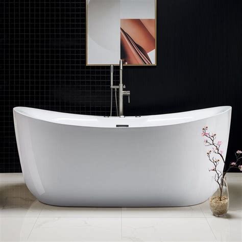 Woodbridge 71 X 32 Freestanding Airwhirlpool Bathtub In 2020 Free