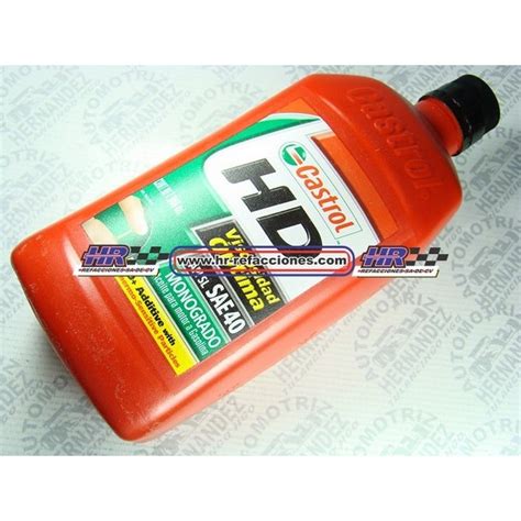 Quimicos Aceite Castrol Hd40 Monogrado 946ml