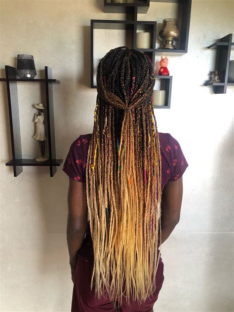 Ombre hair has become extremely popular over the past several years. Ombré box braids | Brown ombre hair color, Best ombre hair ...
