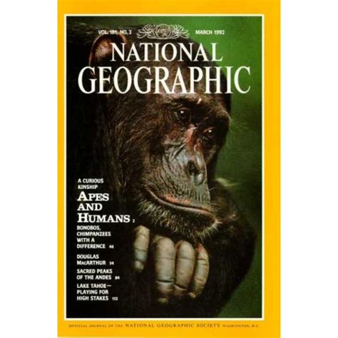 Magazine National Geographic 1992 03