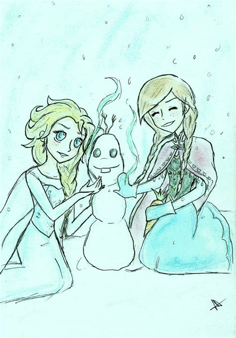 Finally Built A Snowman By Mymuffinpanda On Deviantart