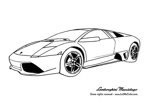 13 lamborghini coloring pages - Print Color Craft