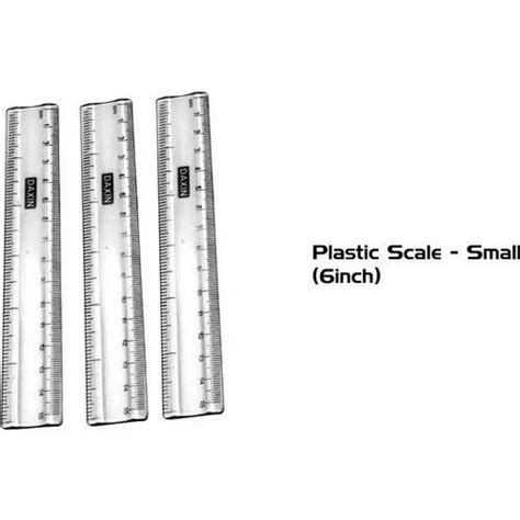 6 Inch Small Plastic Scale At Rs 11piece Plastic Scale In Mumbai