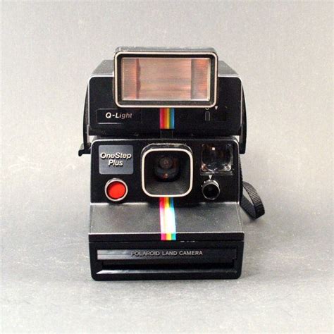 Vintage Polaroid One Step Plus Land Camera With Q Light And Etsy