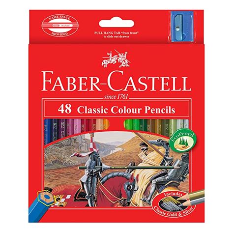 Faber Castell Colour Pencils 48 Colours Office Products