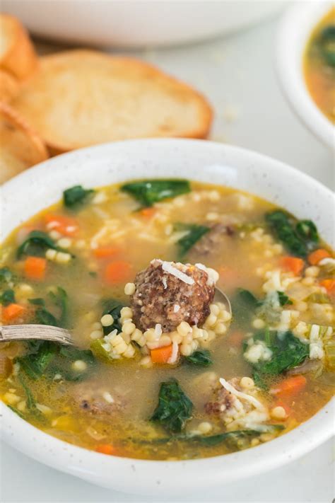 Easy Italian Wedding Soup Made To Be A Momma
