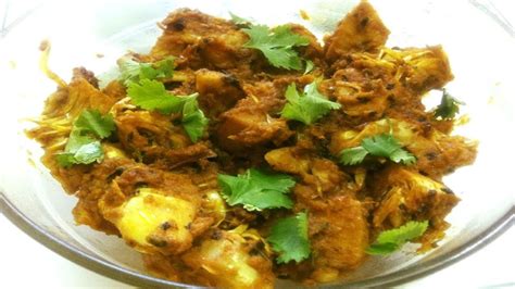 Punjabi Kathal Ki Sabzi Jackfruit Vegetable Recipe In Hindi With